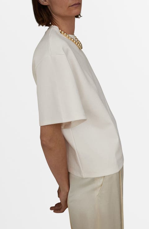 Selection Oversize Cotton Blend T-Shirt