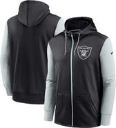 Nike Men's Nike  Black Las Vegas Raiders Performance Full-Zip Hoodie
