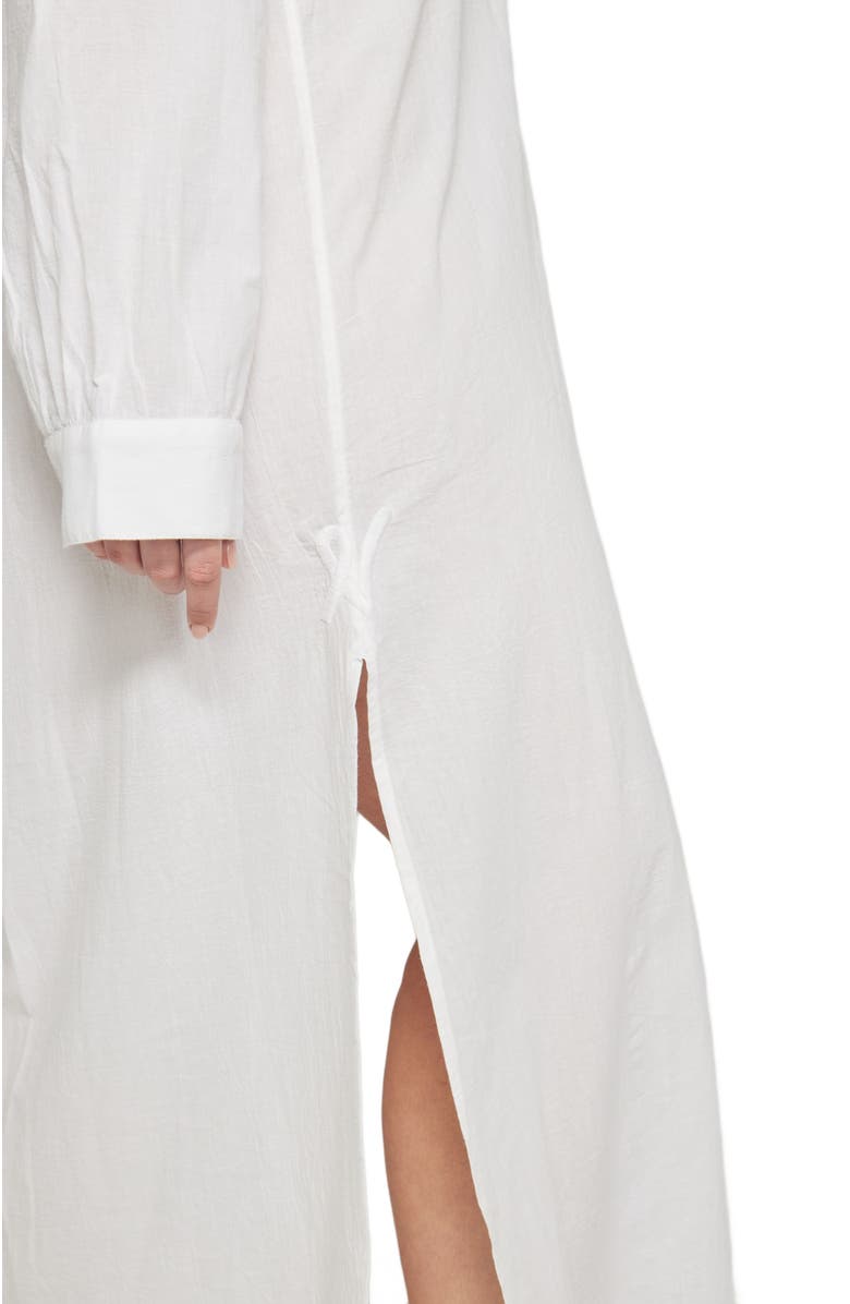 Nudea The Maxi Shirt, Alternate, color, Cotton White