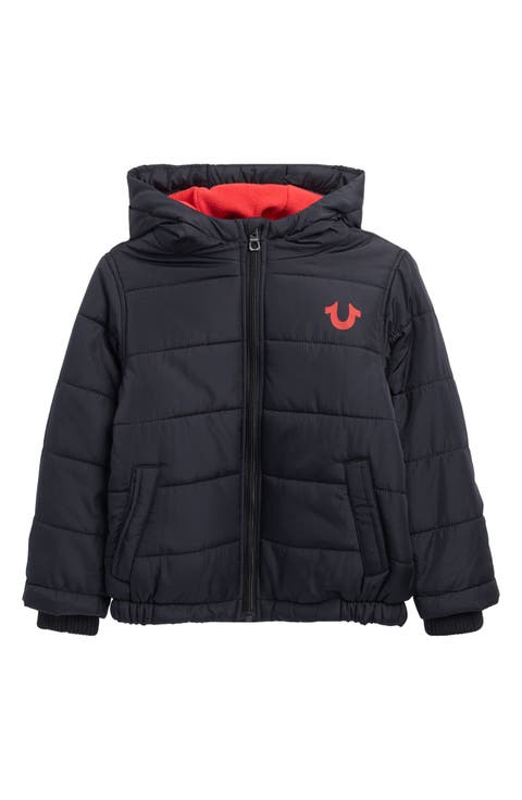 Kids' Hooded Puffer Jacket (Little Kid)