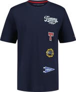 Tommy Hilfiger Kids' Collegiate Stack Cotton Graphic T-Shirt