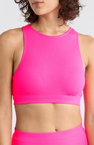 Nike Elevated Essential High Neck Bikini Top