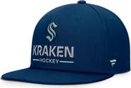 FANATICS Men's Fanatics Deep Sea Blue Seattle Kraken Authentic Pro Rink Lockup Snapback Hat