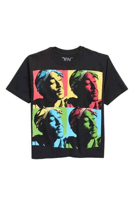 Kids' Tupac Pop Art Graphic T-Shirt