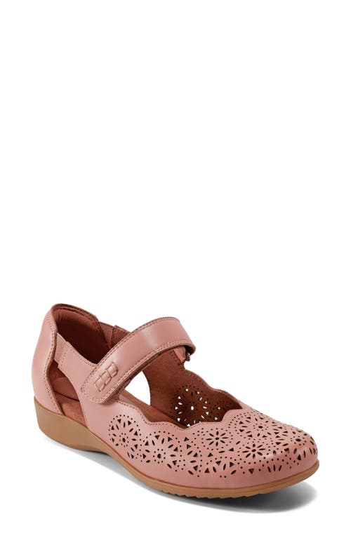 Shop Rockport Cobb Hill Rully Mary Jane Flat In Light Pink