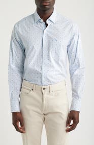 Tommy Bahama Sarasota Stretch Island Medallion IslandZone® Button-Up Shirt