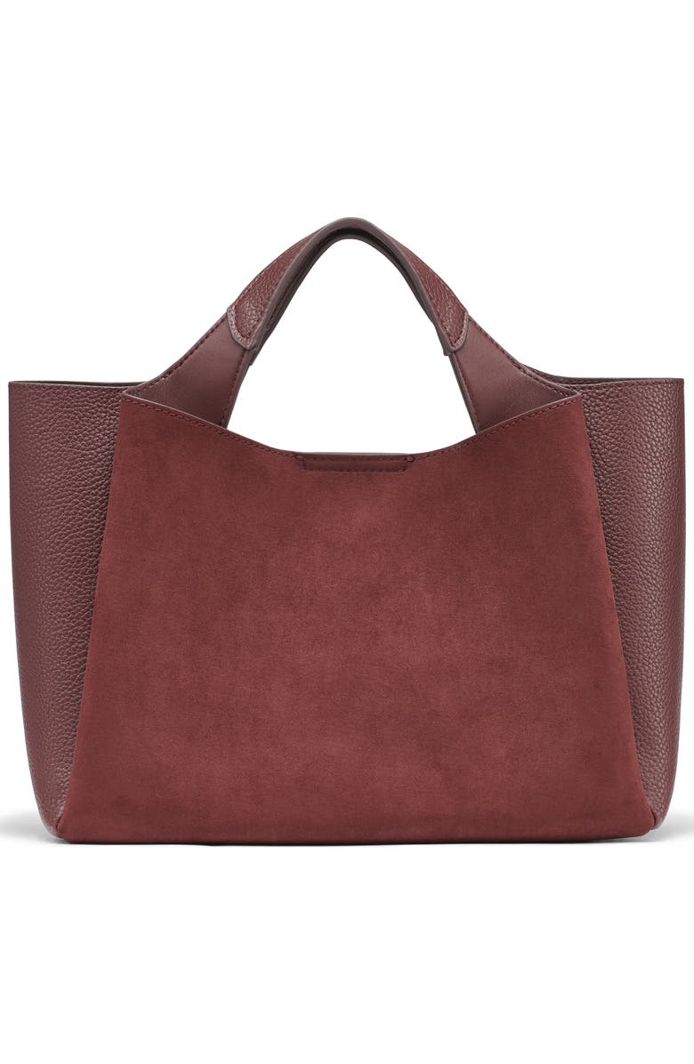 DKNY Willa Satchel, Alternate, color, Aged Wine