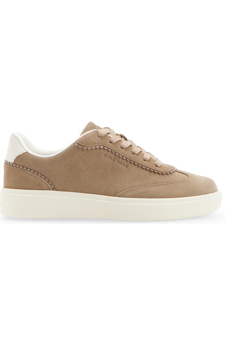 Cole Haan Grand Crosscourt Arlowe Sneaker, Alternate, color, Irish Coffee Suede/ Ivory