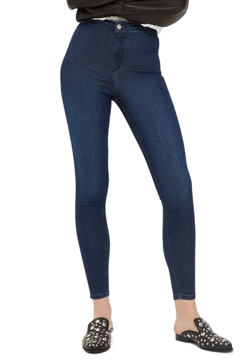 Joni High Waist Ankle Skinny Jeans, Main, color, INDIGO