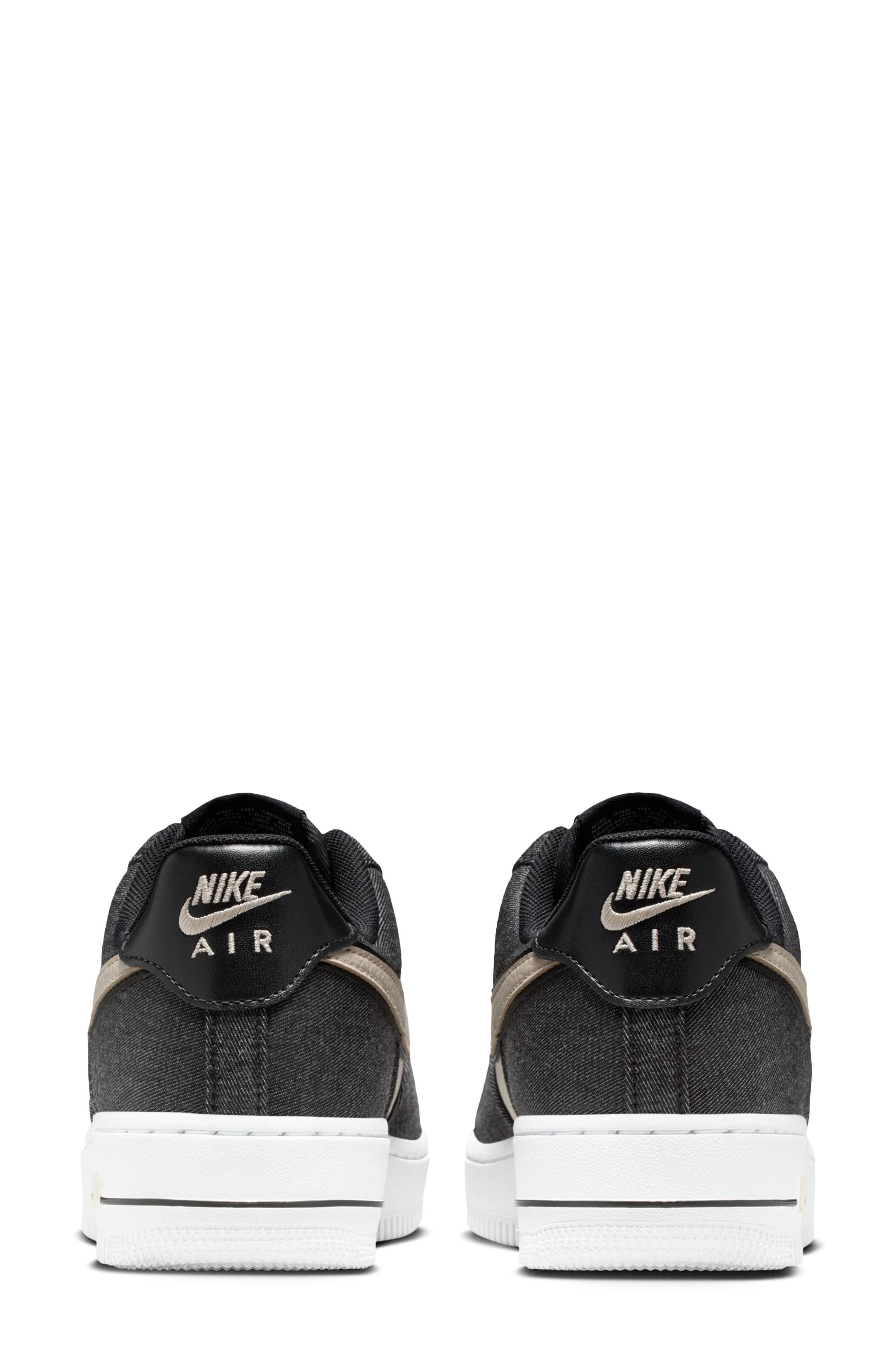 Nike Air Force 1 
07 Basketball Sneaker, Alternate, color, Black/ White/ Silver