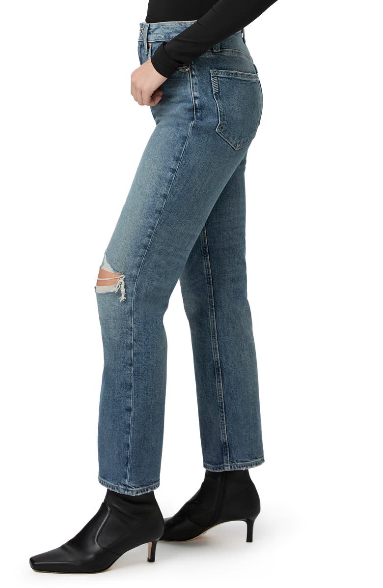 PAIGE Courtney Ripped Bootcut Jeans, Alternate, color, Blue Note Destructed