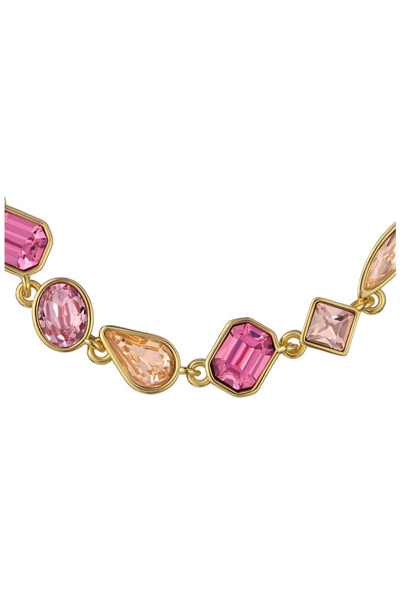 Juliet Jewel Crystal Slider Bracelet, Alternate, color, GOLD TONE PINK MULTI CRYSTAL