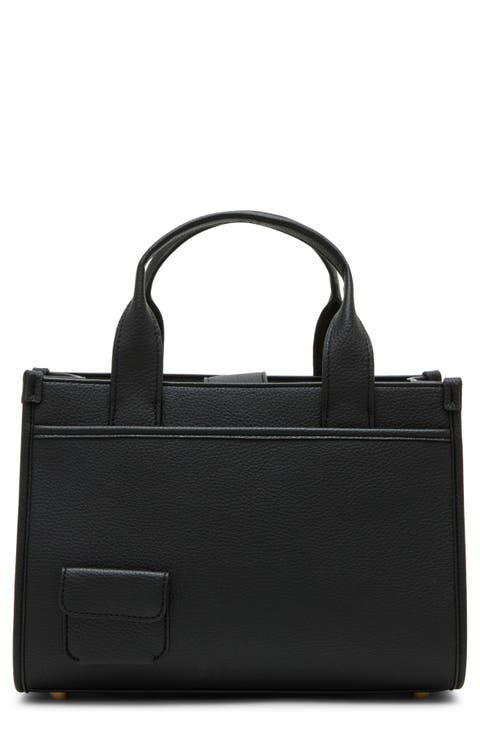 Midi Satchel with Pouch