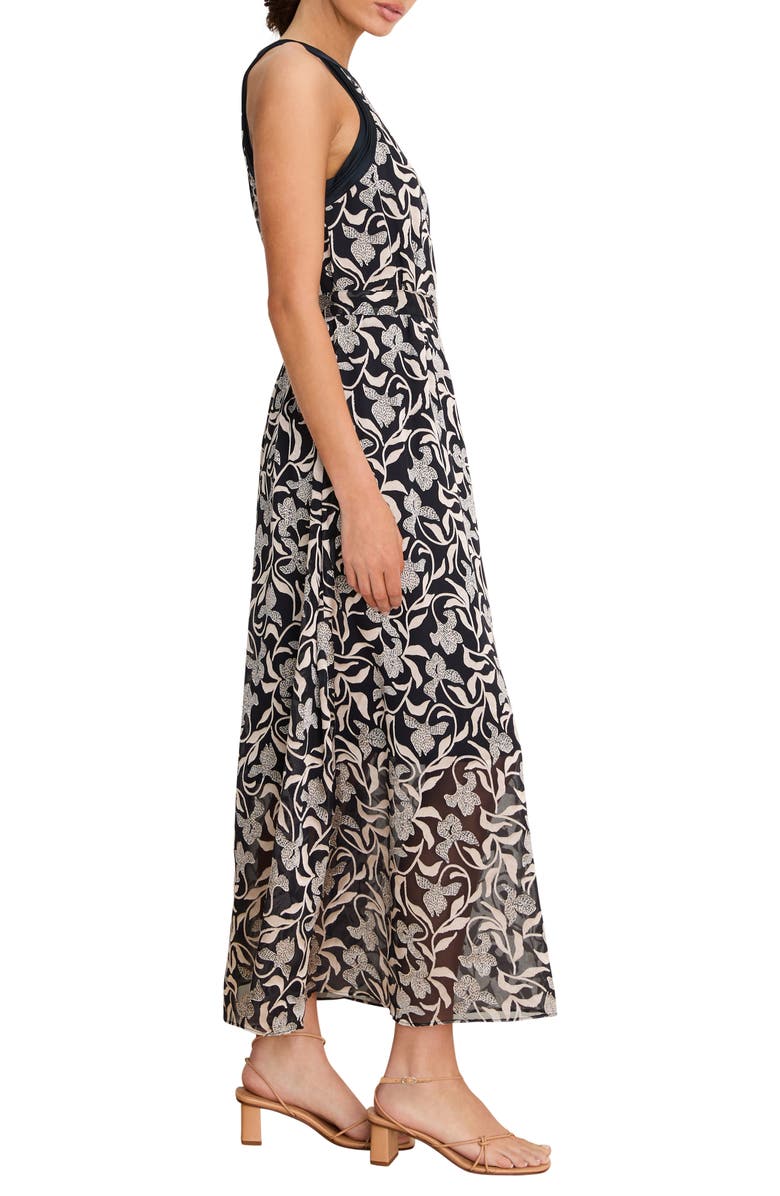 NIC+ZOE Becca Floral Burnout Dress, Alternate, color, 