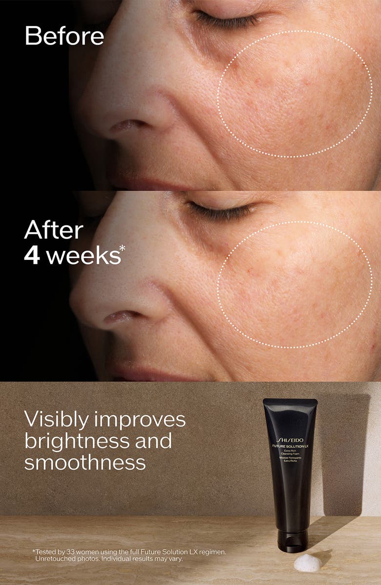 Shiseido Future Solution LX Extra Rich Cleansing Foam, Alternate, color, 
