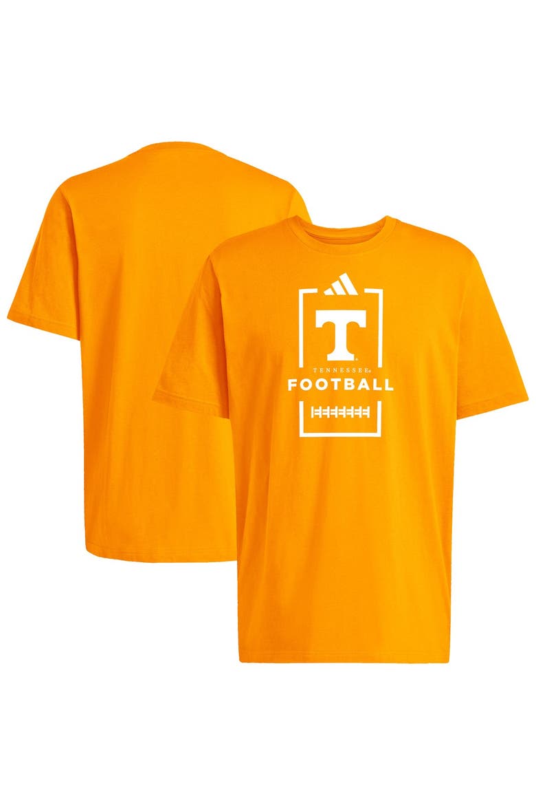 Men's adidas  Tennessee Orange Tennessee Volunteers Football T-Shirt, Main, color, Tennessee Orange
