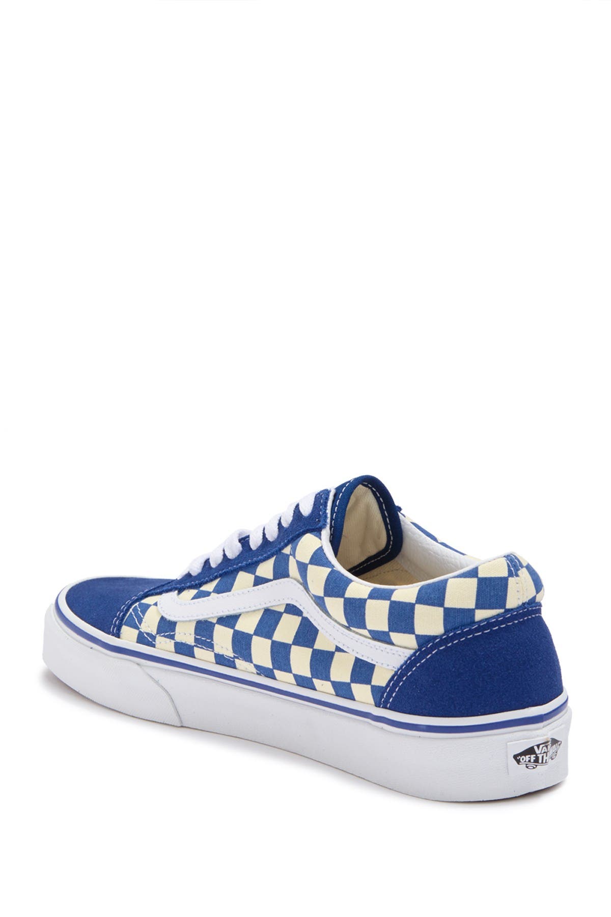 Vans Old Skool Primary Check Print Sneaker, Alternate, color, 