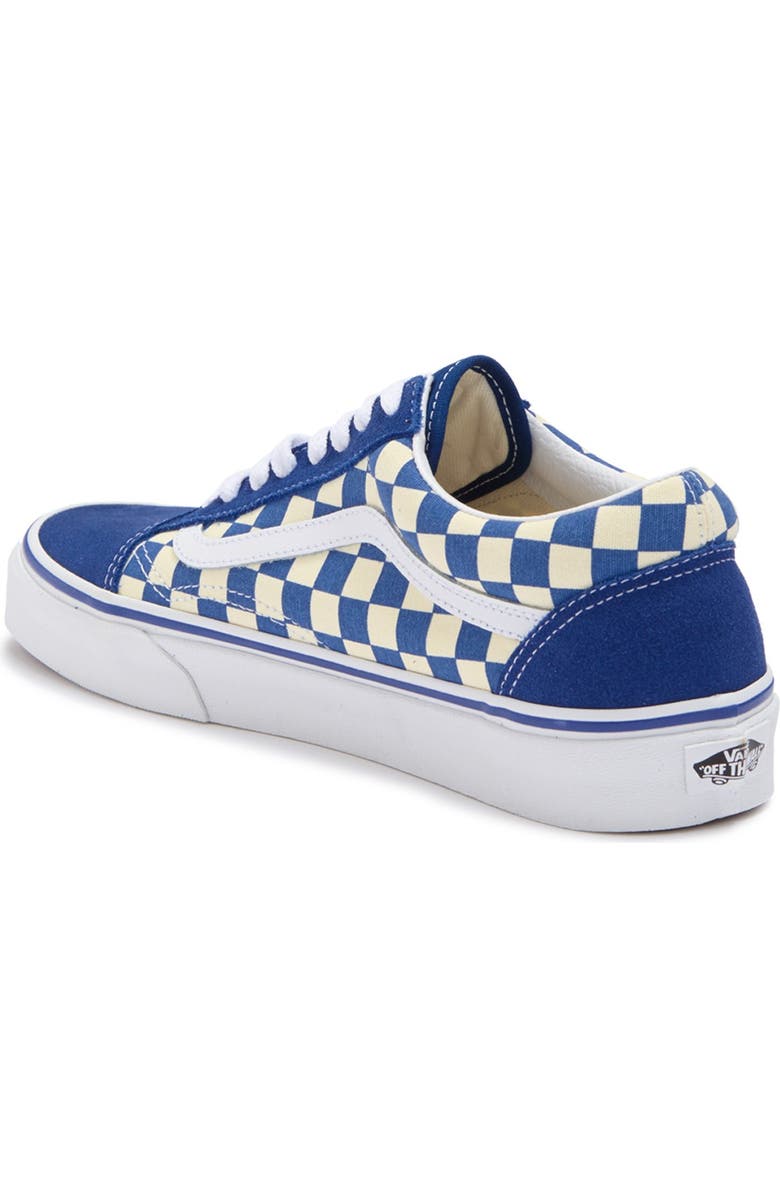 Vans Old Skool Primary Check Print Sneaker, Alternate, color,