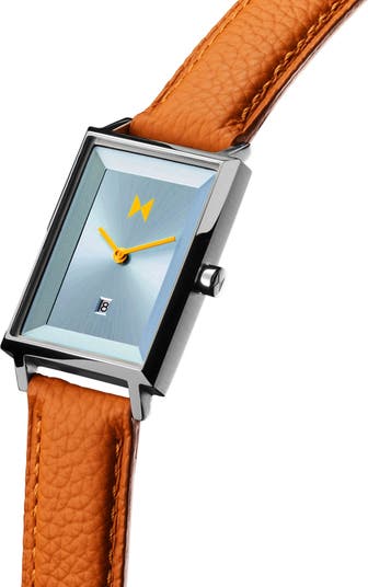 Signature Rectangular Bracelet Watch, 24mm