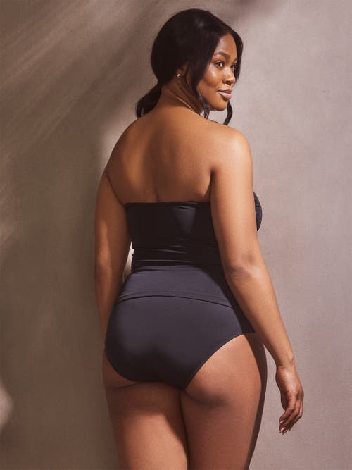 Live Unlimited Swimwear Tankini Bottom In Black