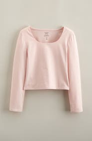 Nordstrom Kids' Cotton Scoop Neck T-Shirt