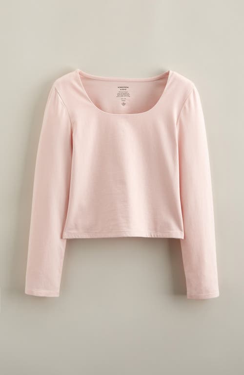 Nordstrom Kids' Cotton Scoop Neck T-shirt In Neutral