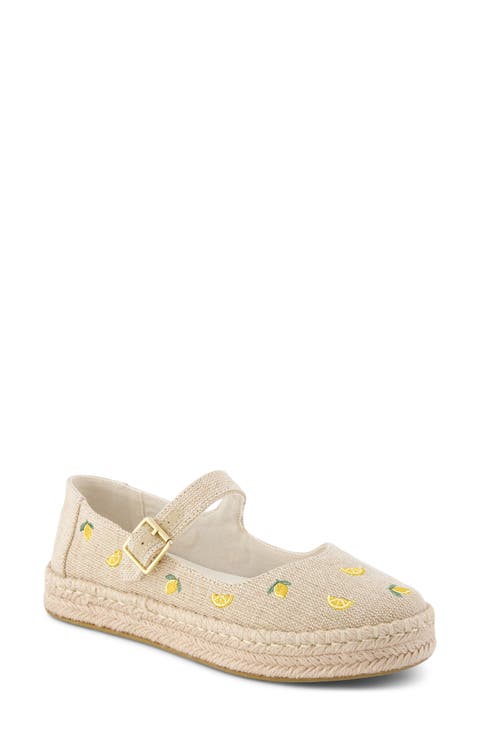 Carolina Espadrille Platform Mary Jane (Women)