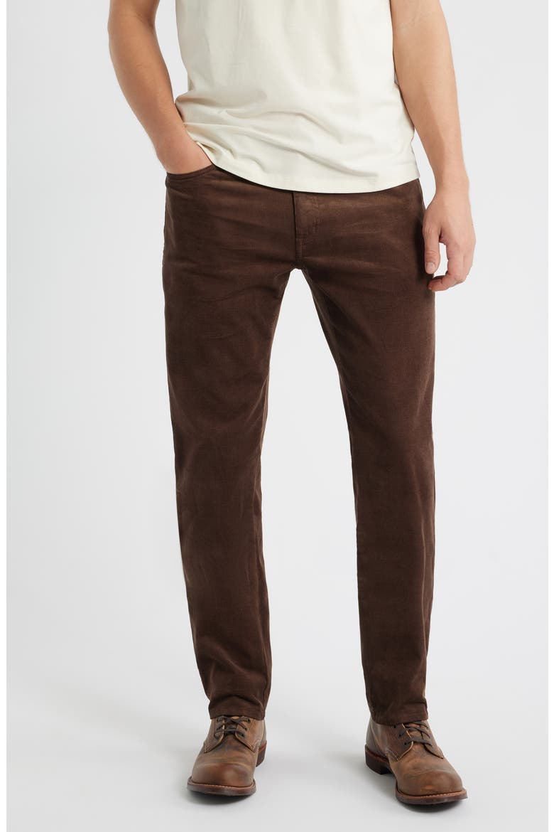 Superior Soft Corduroy 5-Pocket Pants, Main, color, FRENCH PRESS