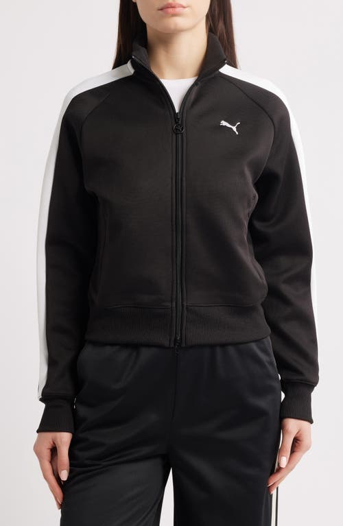 Puma T7 Always On Crop Track Jacket In  Black