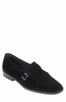 VELLAPAIS Agenta Kiltie Fringe Loafer