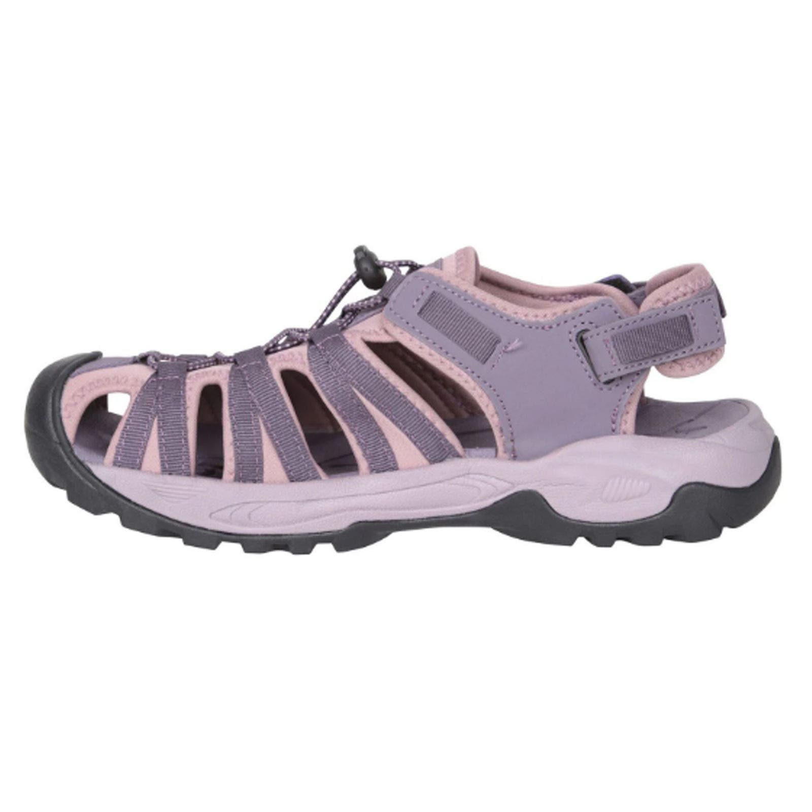 Seaside Drainage Sandals, Alternate, color, Dusky Purple