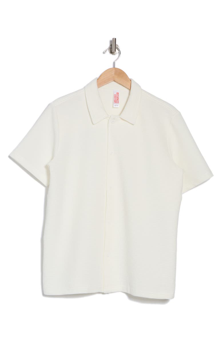 FLEECE FACTORY Rhone Short Sleeve Button-Down Shirt, Alternate, color,