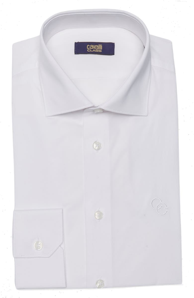 Cavalli Class Comfort Fit Cotton Dress Shirt, Alternate, color,