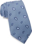ZEGNA TIES Paisley Petal Silk Tie