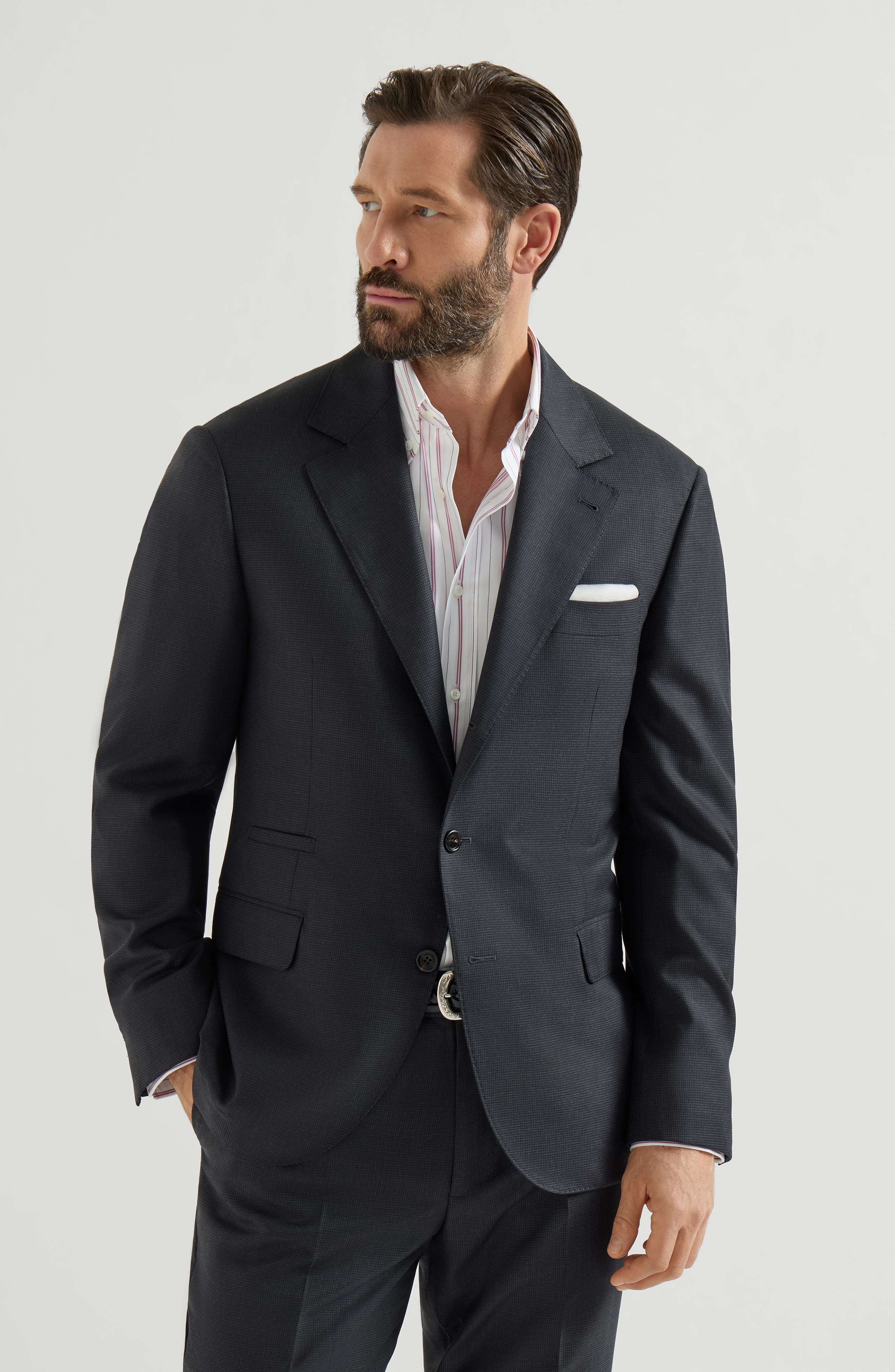 Houndstooth blazer
