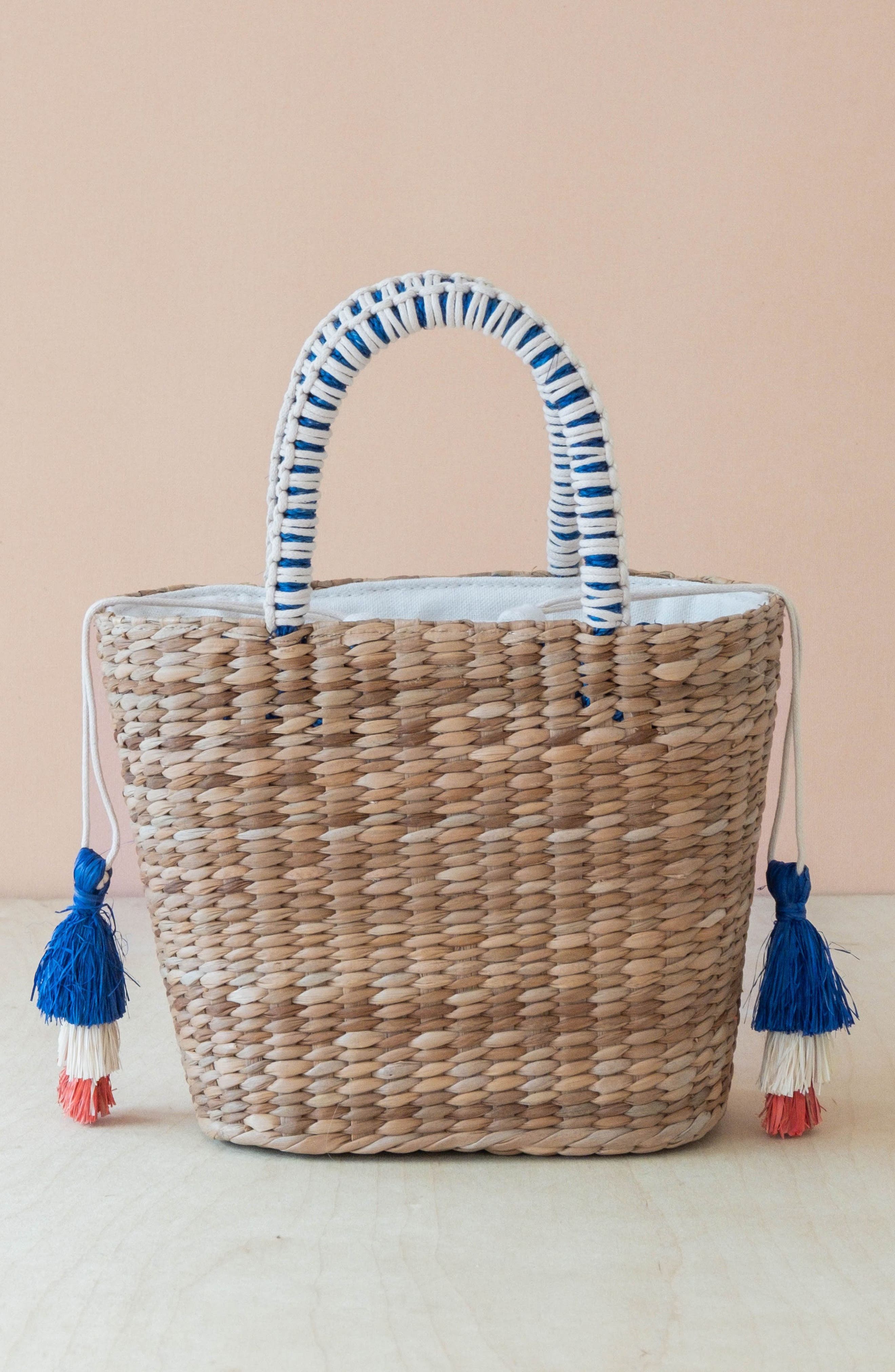 LIKHA Bonjour Embroidered Tote Bag, Alternate, color, 