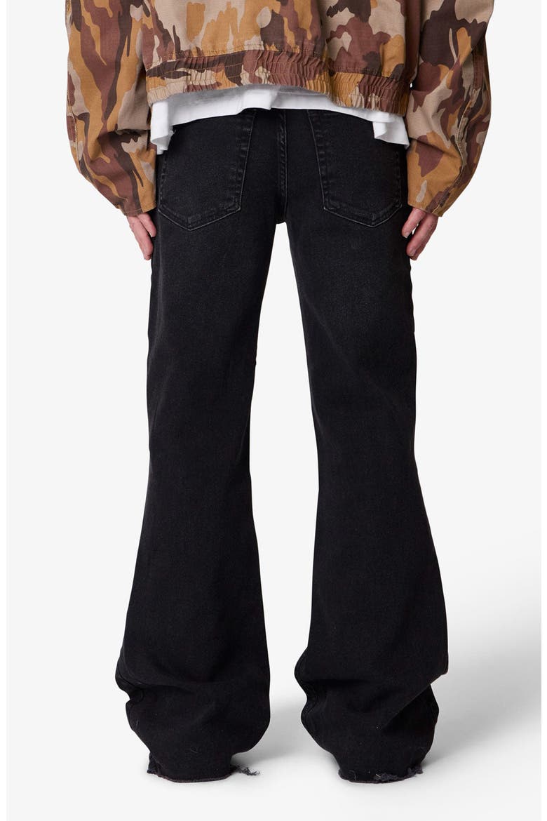 Super Flare Jeans, Alternate, color, WESTERN BLACK