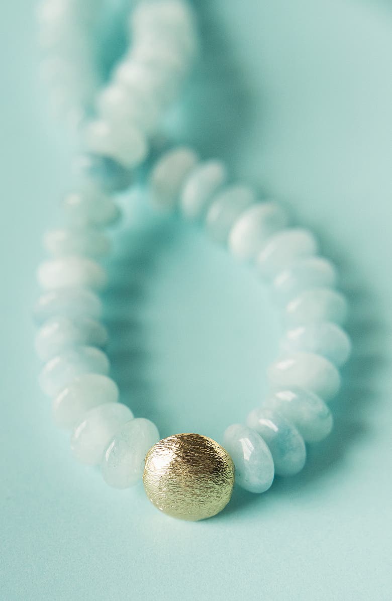 MacRae & Co. Blue Waters Beaded Necklace, Alternate, color, 