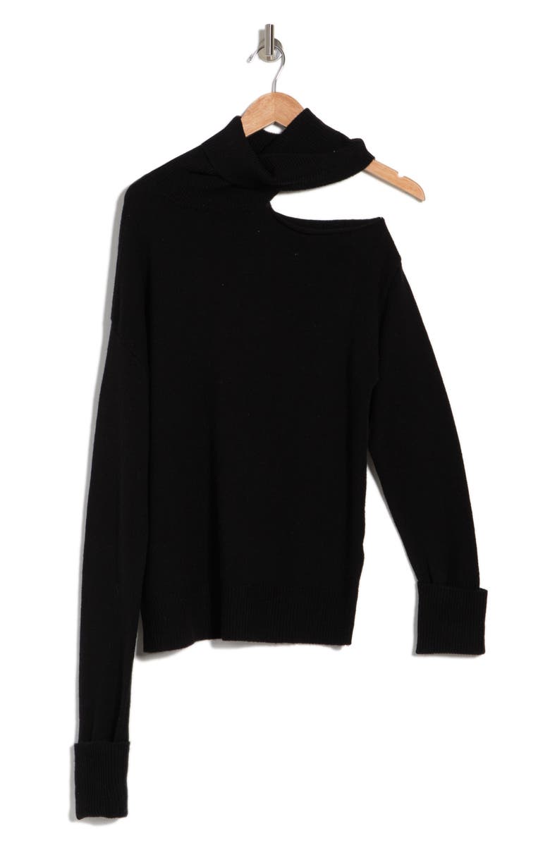 PAIGE Raundi Cutout Shoulder Sweater, Alternate, color,