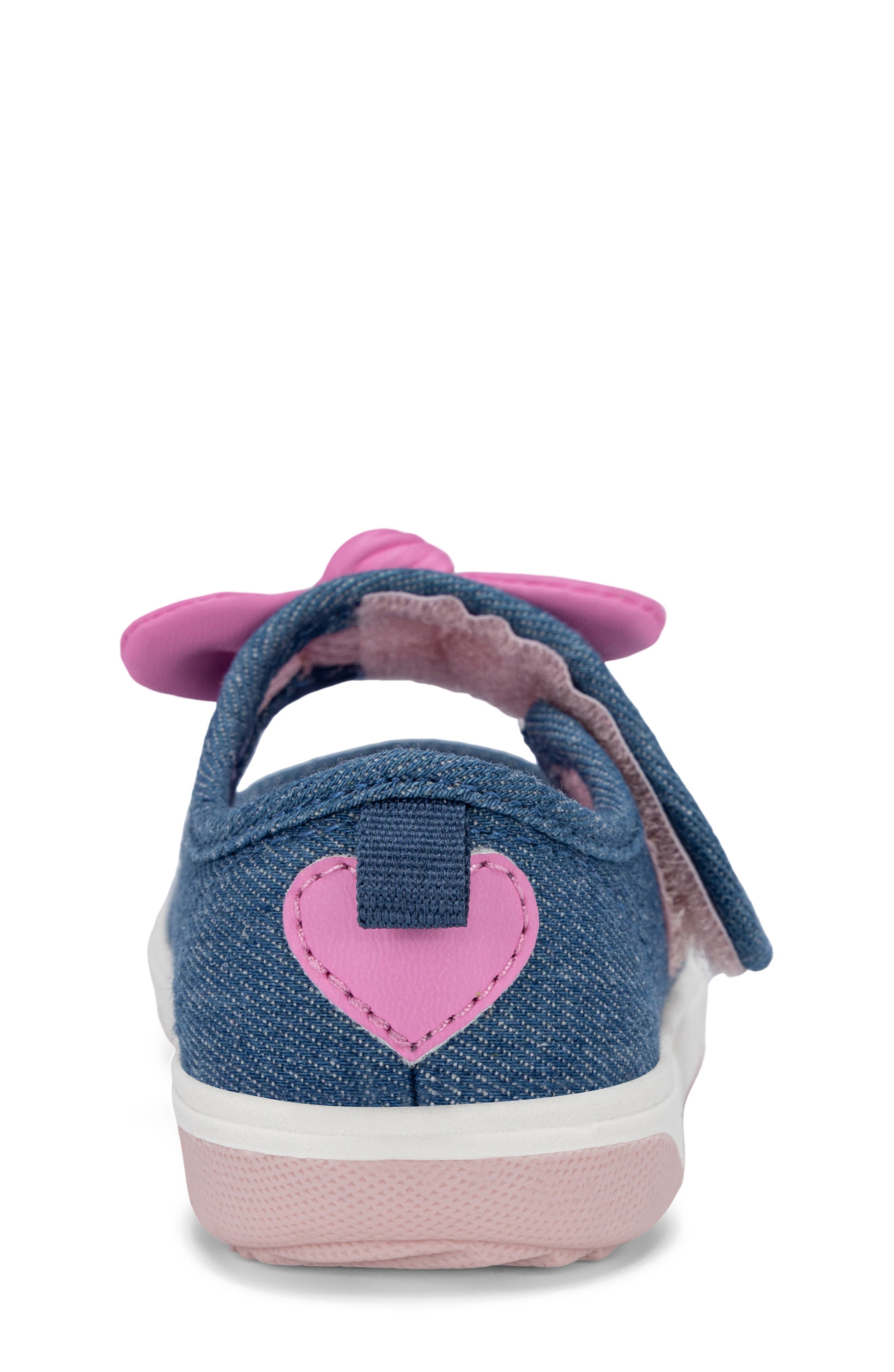 Stride Rite Kids' x Ms. Rachel Hi Friends Sneaker, Alternate, color, Denim