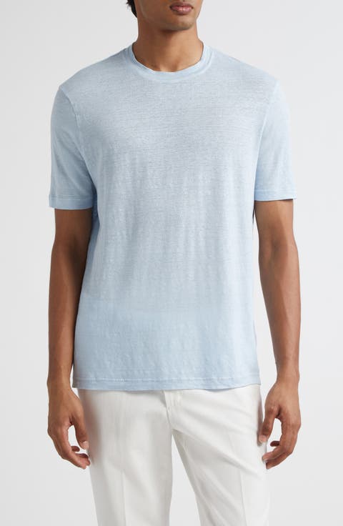 Linen Stretch Jersey T-Shirt