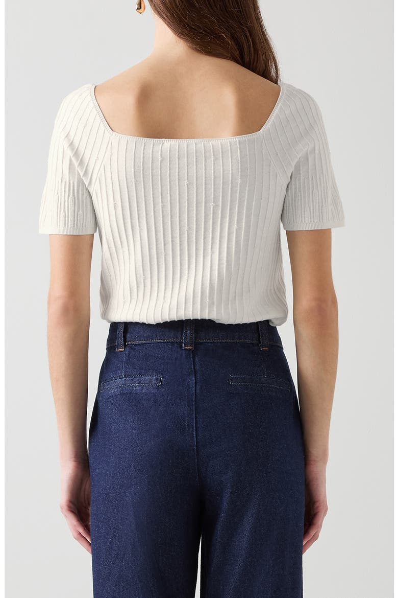 Maria Beaded Top, Alternate, color, IVORY