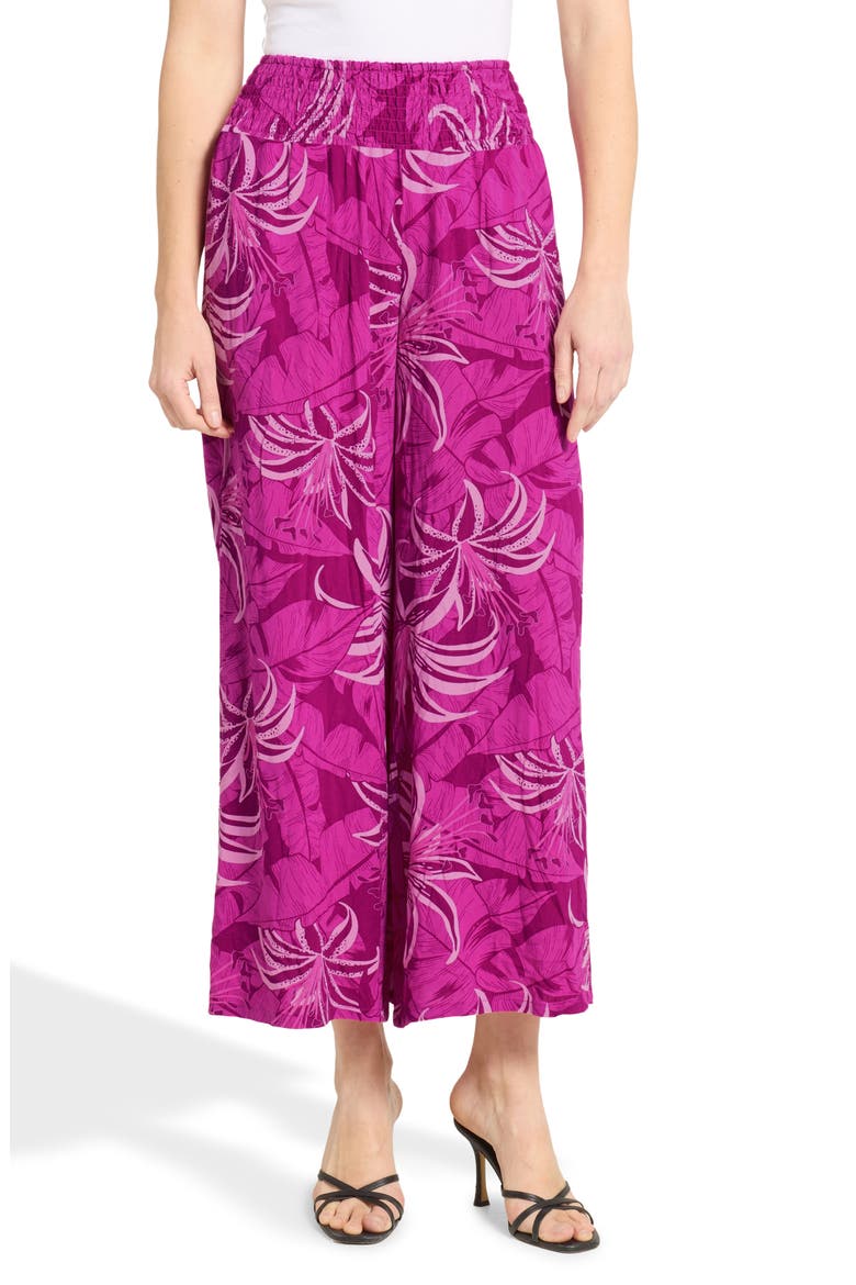 Breezy Crop Wide Leg Pants, Main, color, PINK