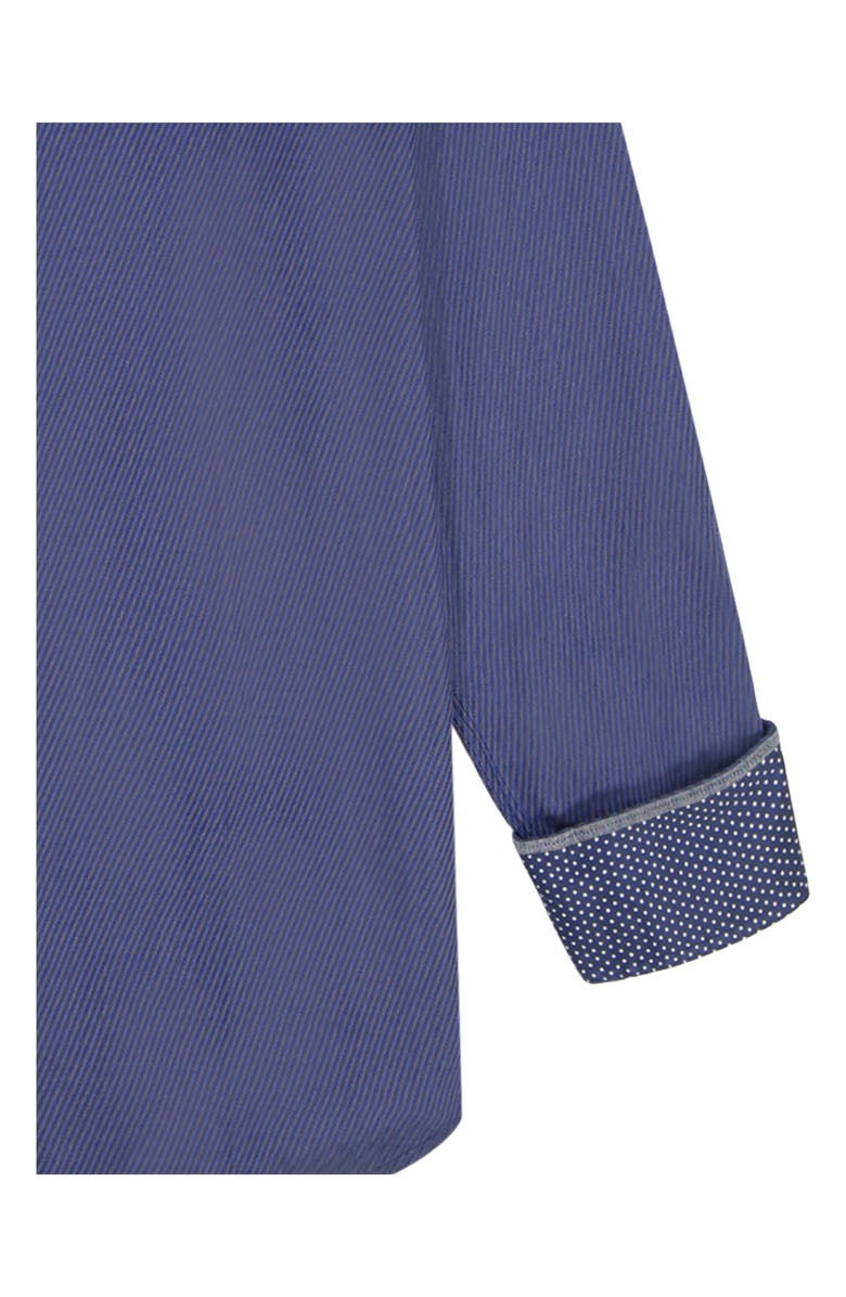 Robert Graham Leonard Stretch Button-Up Shirt, Alternate, color, Indigo