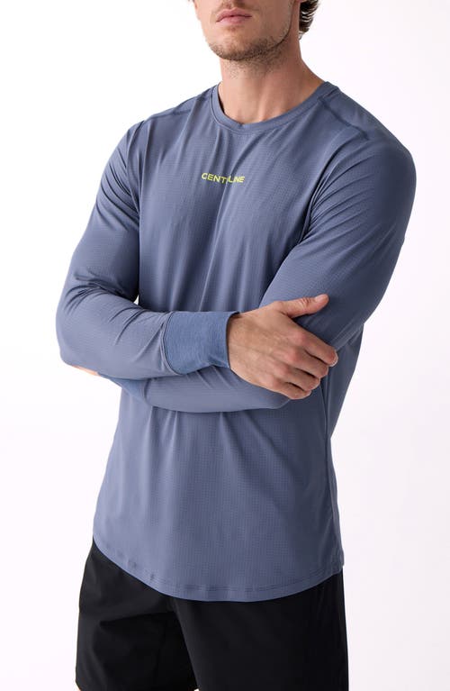 Centerline Athletics Long Sleeve In Blue