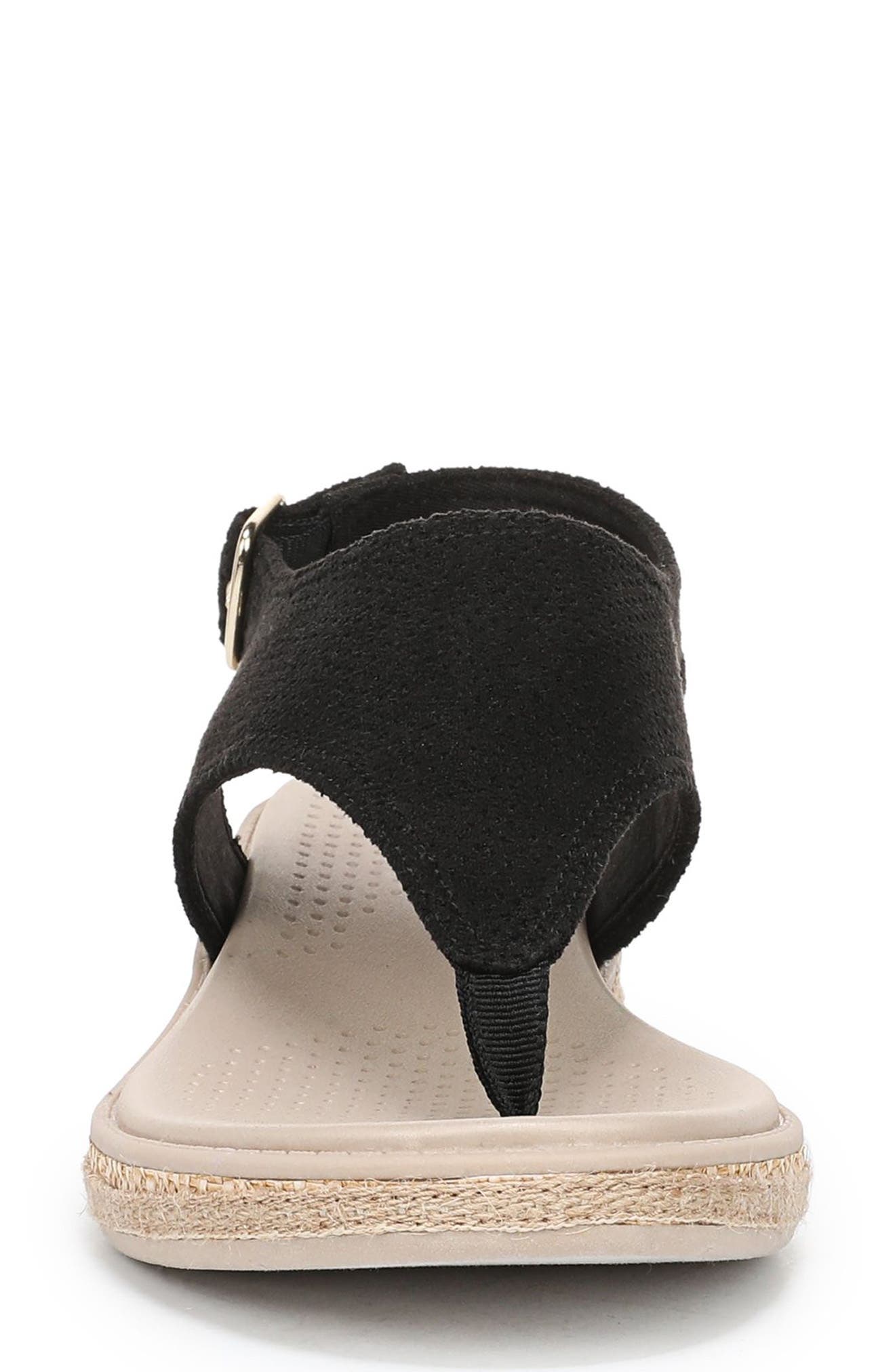 LifeStride Beachy Platform Sandal, Alternate, color, Black