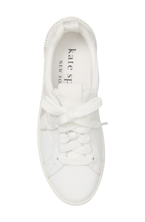 Kate Spade New York Signature Sneaker In True White
