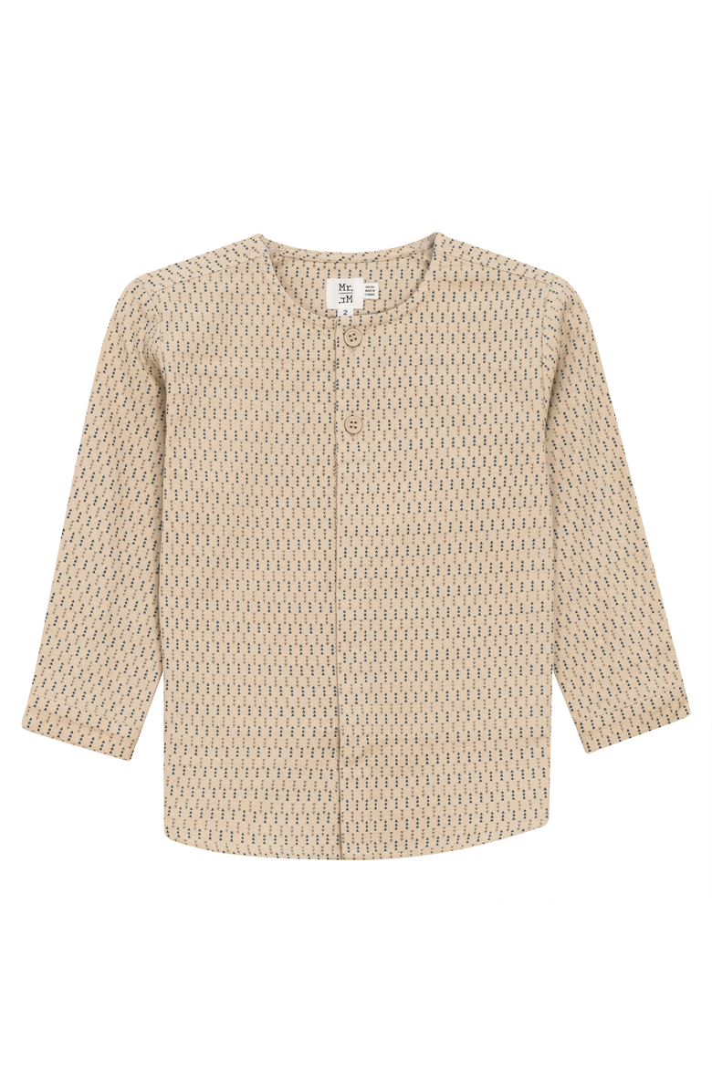 Mr. Mr. Long Sleeve Woven Button Down Shirt, Main, color, Beige