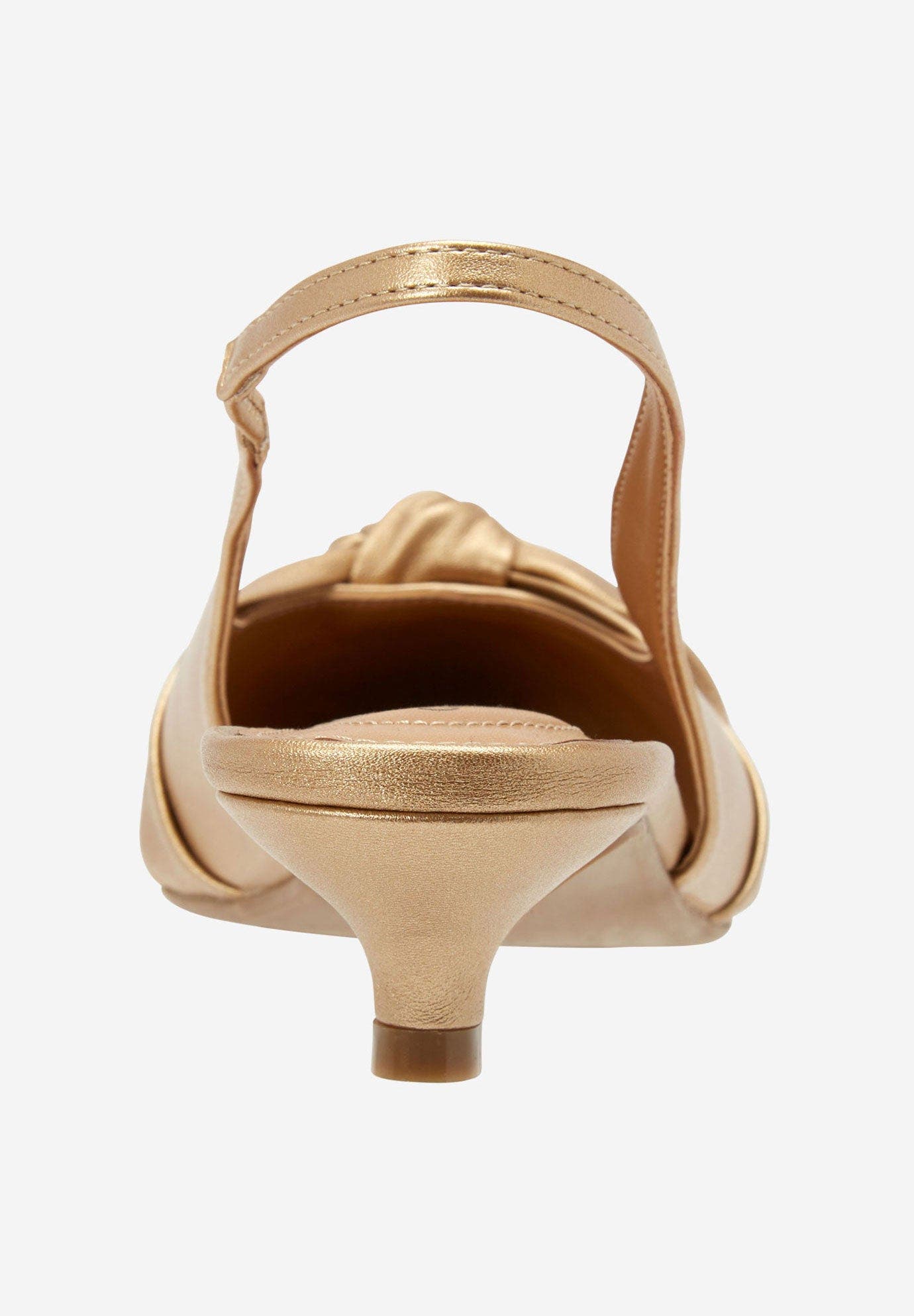 The Tia Slingback, Alternate, color, GOLD