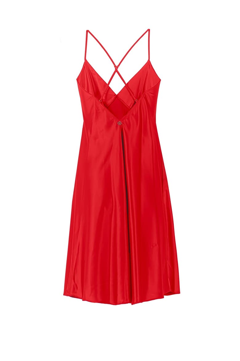 Maresias Short Nightshirt, Alternate, color, Red